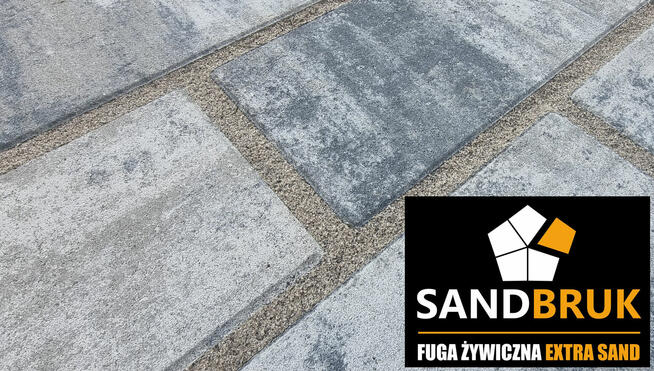 SandBruk Fuga Żywiczna do Kostki Brukowej Płyt Tarasowych Cz