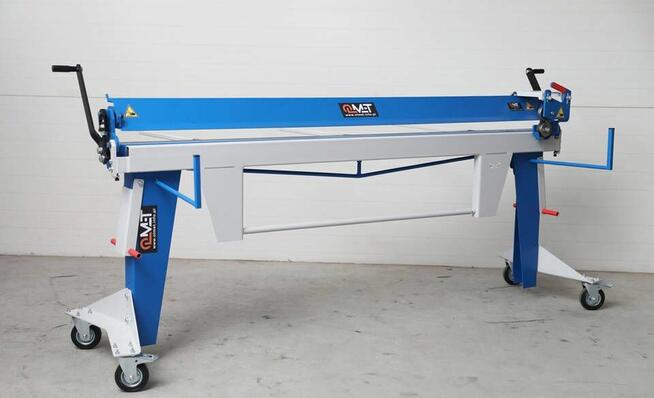 Giętarka do blachy OLMET 2,20m M40X2200 z nożem krążkowym!