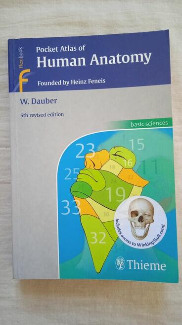 Pocket atlas od Human Anatomy W. Daubler