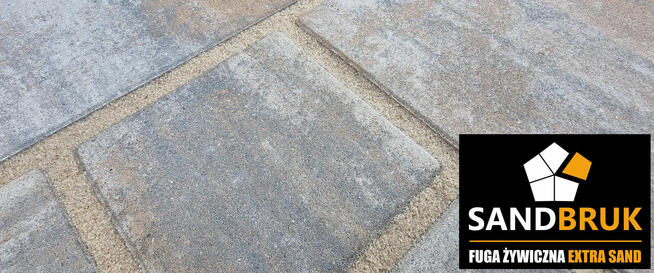 SandBruk Fuga Żywiczna do Kostki Brukowej Płyt Tarasowych Cz