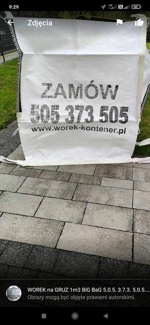 Wywóz gruzu Big Bag 1m3 www.worek-kontener.pl Truck-Strefa
