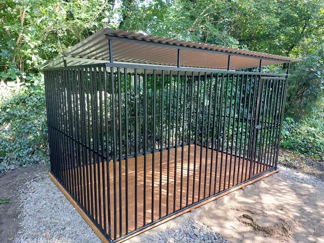 Kojec dla psa czarny Cała Polska SZYBKI TERMIN Boks Klatka