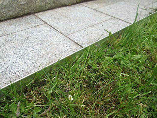 Płaskie obrzeża z stali nierdzewnej, stal corten, stal ocynk