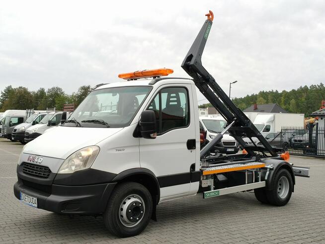 Iveco Daily 70C17 Hakowiec Skibicki HKS-4 Ład-4.025kg DMC-7.000kg HAK Możliwość Sprzedaży z Dowolną 