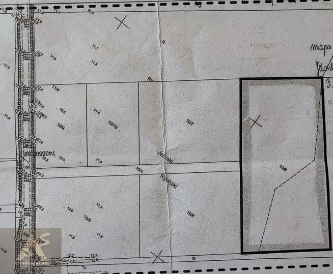 Działka budowlana Jelonki gm. Rychliki