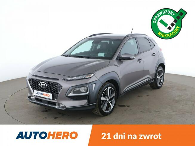 Hyundai Kona Pełna książka serisowa, 4WD, PDC, Podgrzewane fotele, Światła LED