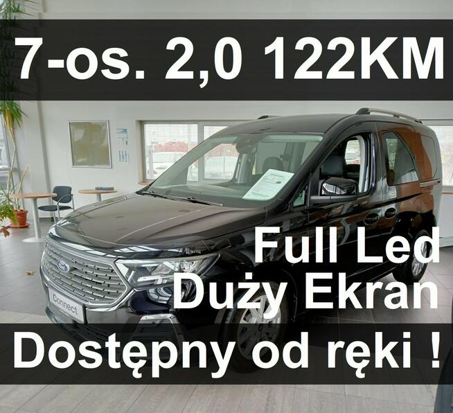 Ford Tourneo Connect 7-os. 2,0 122KM Akt. Tempo Full Led Niska Cena Dostępny odręki 1648zł