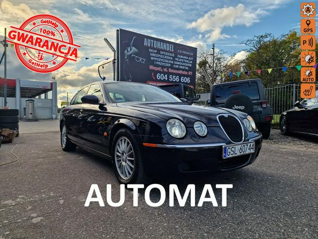 Jaguar S-Type 2.7 Diesel 206 KM, Automat, Klima, Skóra, Bluetooth, Xenon, Alufelgi