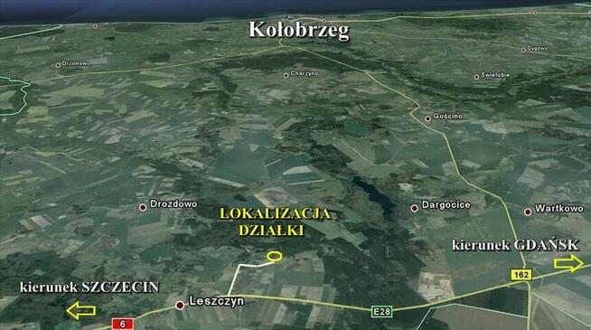 Działka Dębica gm. Rymań