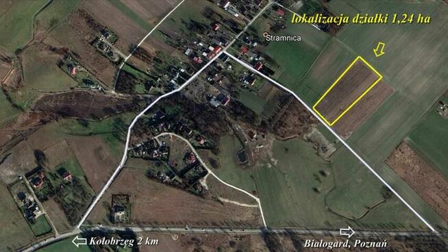 Działka Kołobrzeg Stramnica
