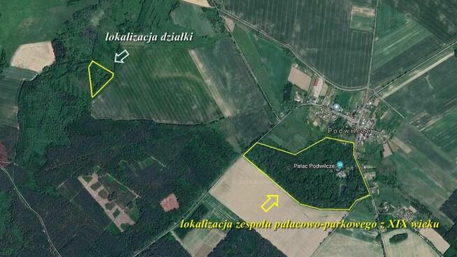 Działka Podwilcze gm. Białogard