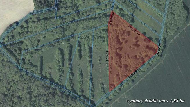 Działka Podwilcze gm. Białogard