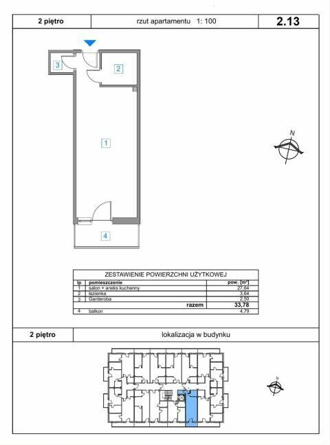 Mieszkanie Sarbinowo gm. Mielno, Południowa