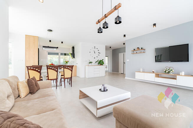 Wygodny dom parterowy na Mazurach