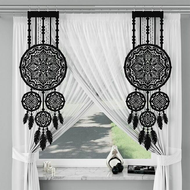 Firany panele, panele usztywniane, sklep z firanami, żakardy