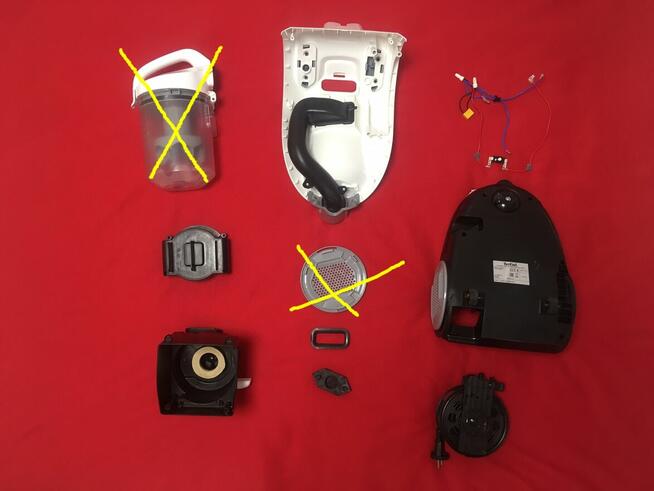 Odkurzacz części Tefal Swift Power Cyclonic TW 2947 EA