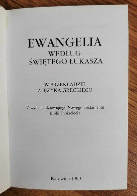 Ewangelia wg św Łukasza