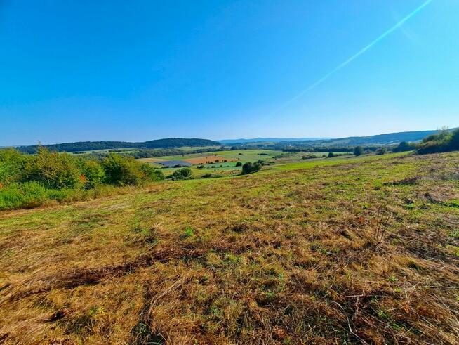 Widokowa działka pod zabudowę jednorodzinną 28,15ar Markowce