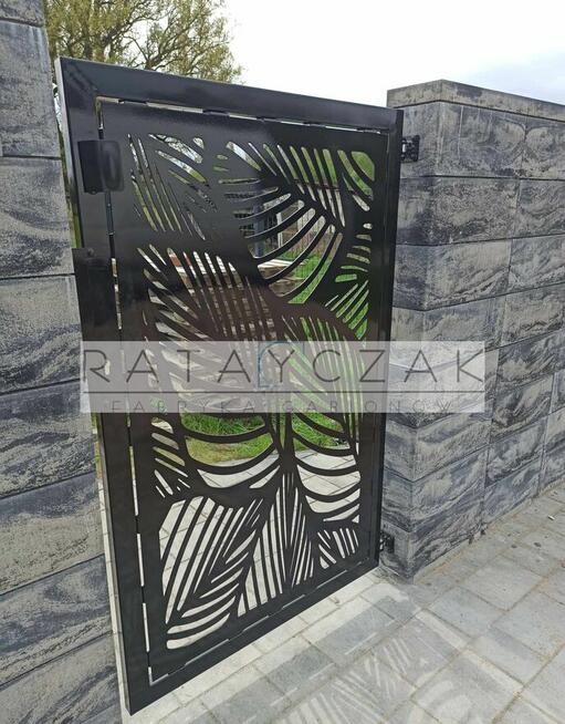 Furtka Bramka Komplet 1,50m wycinane CNC