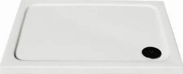 Brodzik 120x80 cm akrylowy prostokątny płaski Heron