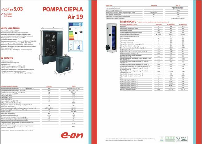 POMPA + ZBIORNIK CWU 300L + GLIKOL / 5000 zł/komplet