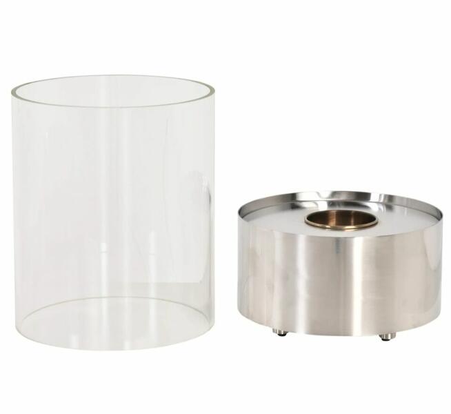 biokominek na etanol ze stali nierdzewnej