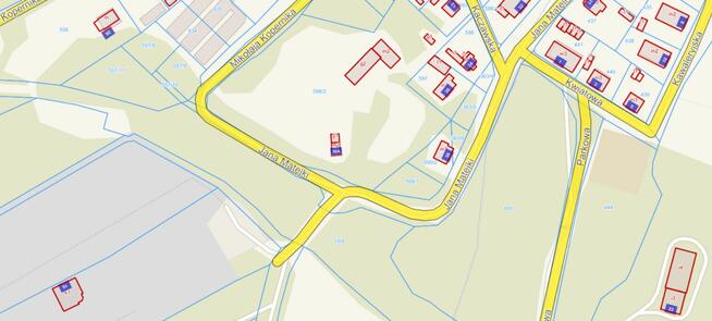 Działka usługowa w Kowarach