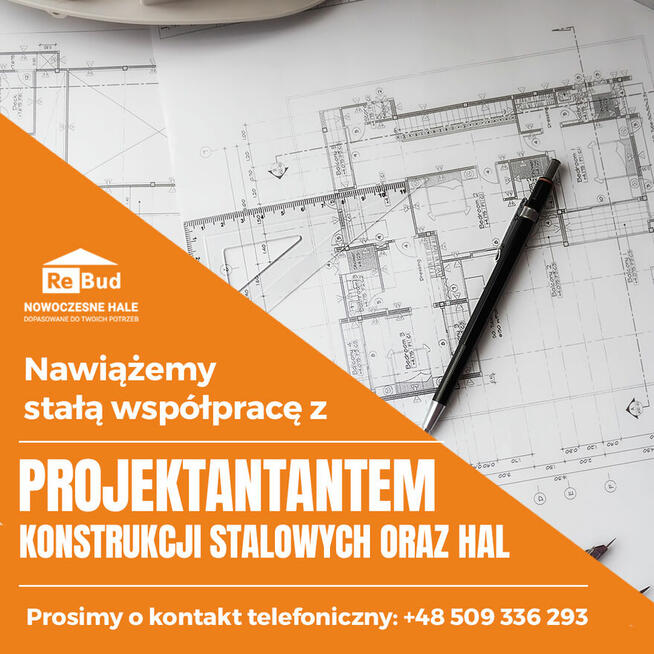 Projektant konstrukcji stalowych oraz hal