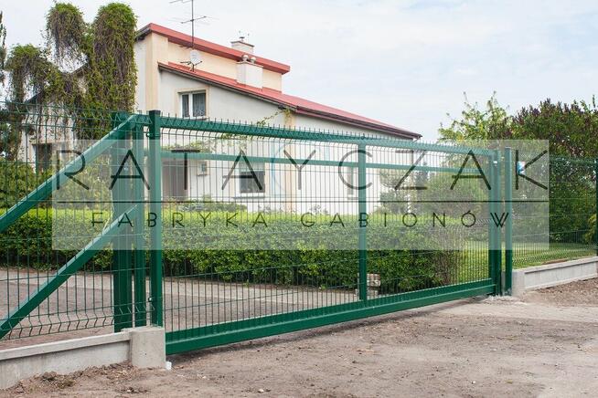 Brama przesuwna Samonośna 1,70m OCYNK Panelowa