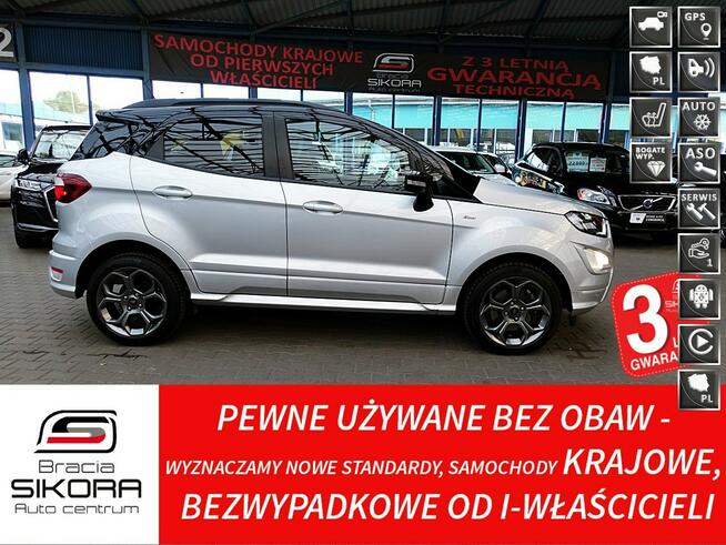 Ford EcoSport ST-LINE Skóra+Navi+Kamera 125KM 3Lata GWARANCJI I-wł Kraj Bezwypadkowy