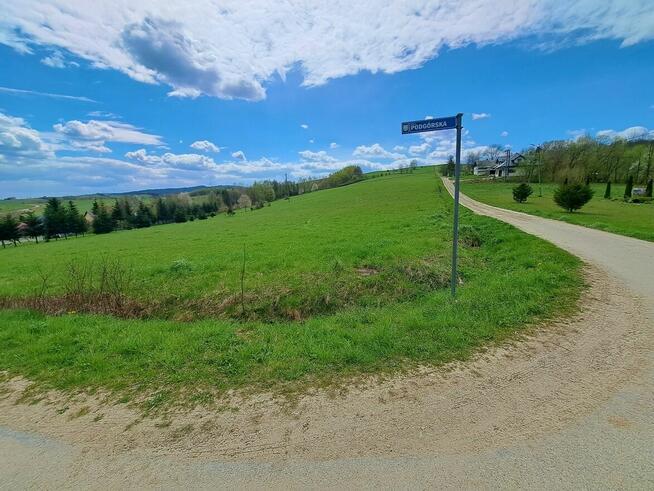 Widokowa działka pod zabudowę jednorodzinną 12,61 ar Pielnia