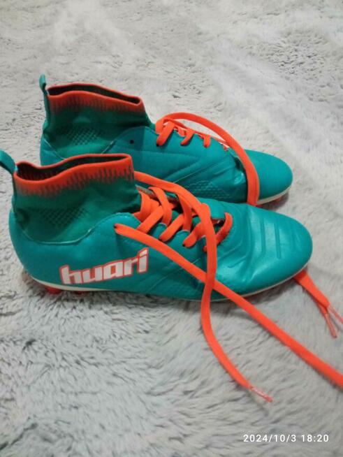 JUNIORSKIE BUTY JAY-JAY TEEN AG 9884-BLUE/ORANGE HUARI