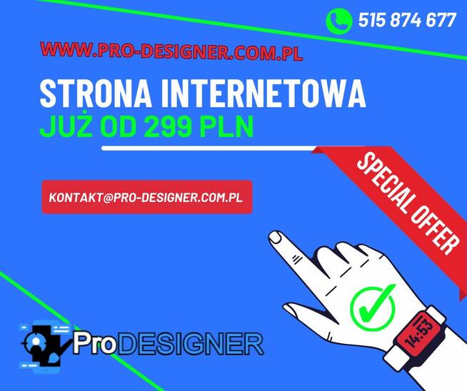 Firmowa strona internetowa www od 299PLN PROMOCJA