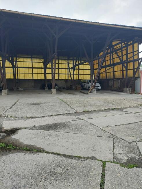 Bohumin Czechy Hale biura parking plac z bocznicą