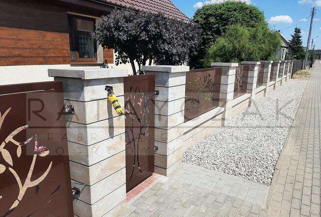 Furtka Bramka Komplet 1,50m wycinane CNC