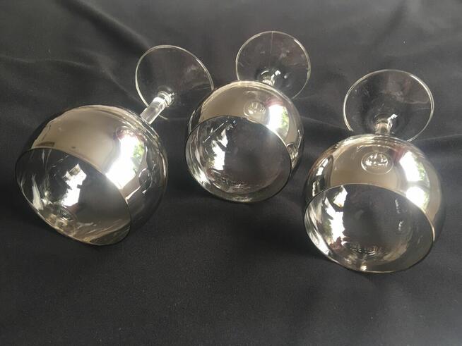 Stare lampki srebrzone