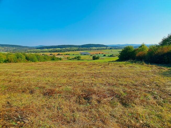 Widokowa działka pod zabudowę jednorodzinną 28,15ar Markowce
