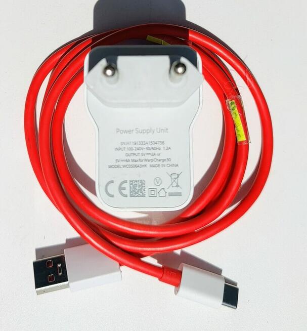 ŁADOWARKA SIECIOWA USB OnePlus Warp Charge 30W KABEL USB-C
