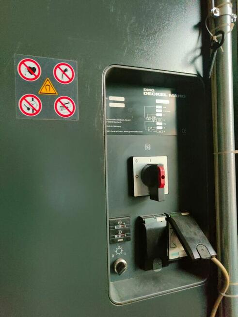 DECKEL MAHO DMU 70eVo LINEAR 5 osi centrum obróbcze i inne