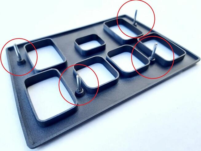 Panele włączników szyb Land Rover Discovery 2