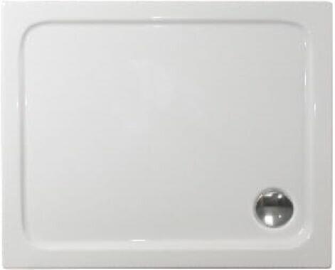 Brodzik niski 140x100 cm kompletny z syfonem i nóżkami