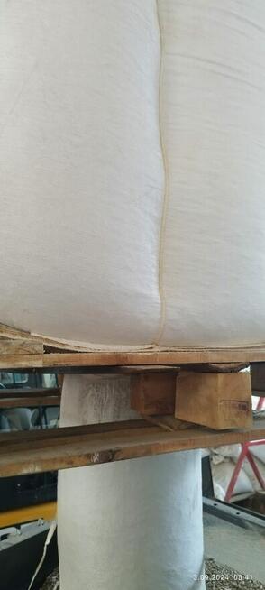 Big Bag worek z lejem 1000 kg 160x90x90 cm z uchwytami biały