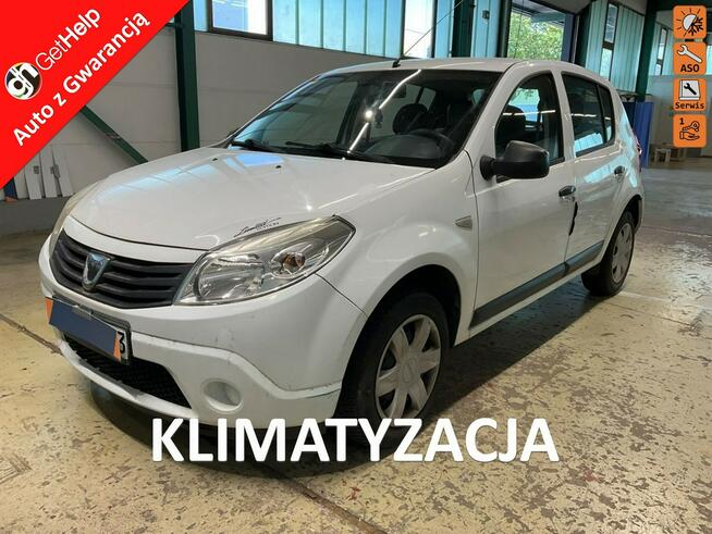 Dacia Sandero Benzyna, niski przebieg, klimatyzacja, el. szyby, isofix, oszczedny