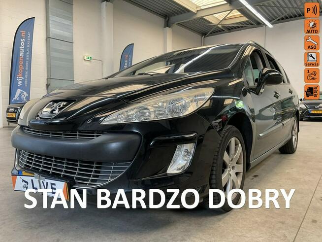 Peugeot 308 Benzyna, klimatronik, 9 airbag, światła dzienne, hak, 7 miejsc