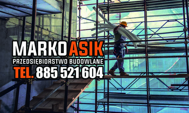 Praca pracownik budowlany - elewacje - dachy - montaż okien