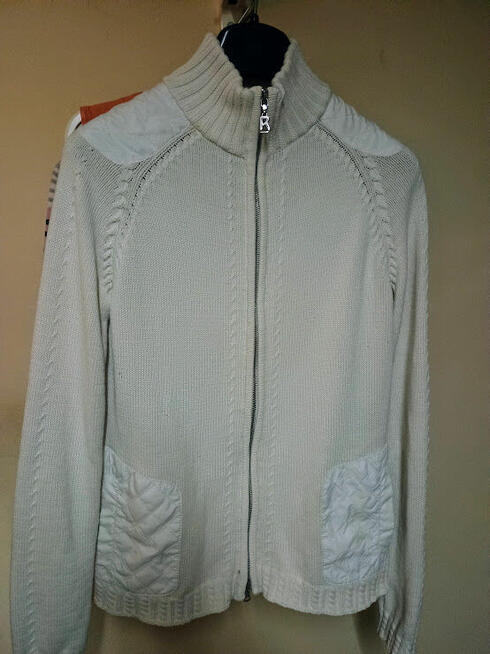 Biały sweter, rozmiar 38