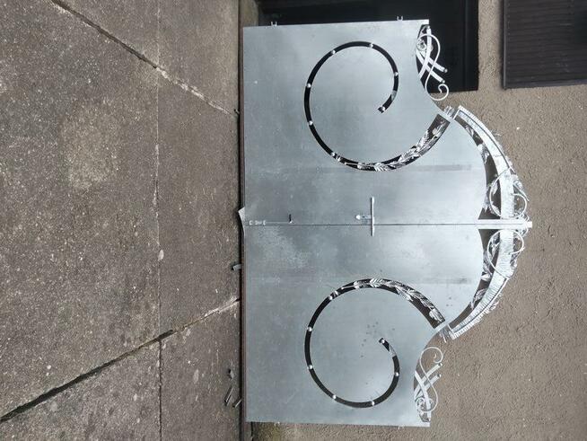 Brama wjazdowa dwuskrzydłowa