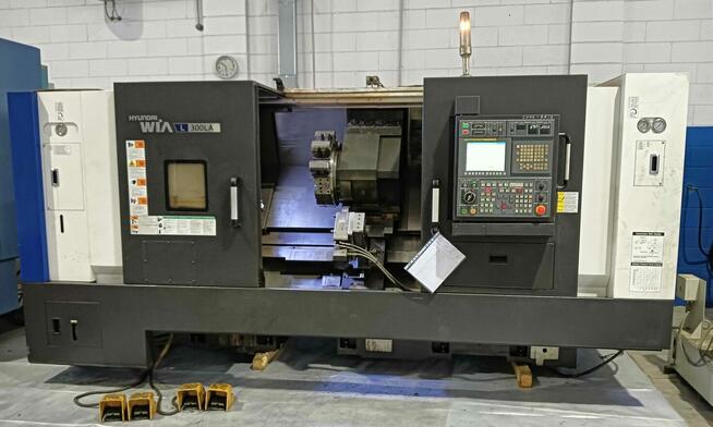 HYUNDAI L300LA tokarka CNC 2016 i inne maszyny