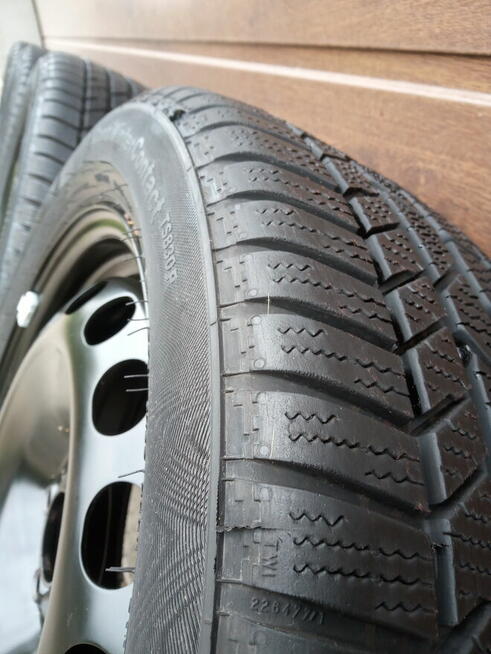 Felgi stalowe Vw 5x100 z oponami 195/50/16