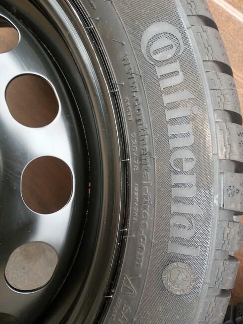 Felgi stalowe Vw 5x100 z oponami 195/50/16